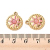 Cherry Quartz Glass Pendants STAS-P453-13G-03-3