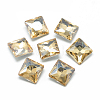 Pointed Back Glass Rhinestone Cabochons RGLA-T027-8x8mm-09-1