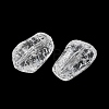 Transparent Crackle Acylic Beads AC-CBA7340-02-2
