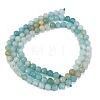 Natural Flower Amazonite Beads Strands G-L587-A01-02-5