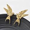304 Stainless Steel Stud Earrings EJEW-Q027-01G-1