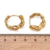 Twist 304 Stainless Steel Hoop Earrings for Women SA-CBA0E8A-05G-4