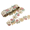 5 Yards Polyester Flower DIY-PH0038-23-1
