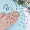 52Pcs 2 Sets 304 Stainless Steel Charms STAS-UN0064-90-4