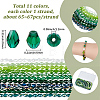 11 Strands 11 Colors Mixed Styles Glass Beads Strands EGLA-SC0001-69B-2
