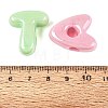 Opaque Plastic European Beads KY-Q010-12-3
