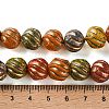 Painted Glass Bead Strands FIND-H023-09-4