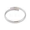 Non-Tarnish 304 Stainless Steel Plain Band Rings STAS-S125-13P-2