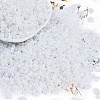 Opaque Colours Luster Glass Seed Beads SEED-K010-04D-1