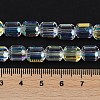 Electroplate Glass Beads Strands X-GLAA-G112-07H-4
