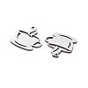 201 Stainless Steel Charms LS-STAS-V001-03-2