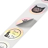 Self-Adhesive Paper Gift Tag Stickers DIY-R084-04-3