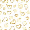 60Pcs 10 Styles Stainless Steel Charms STAS-FS0001-96-2