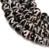 Tibetan Style dZi Beads Strands G-G328-A11-10mm-4
