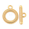 Brass Toggle Clasps KK-A223-18G-2