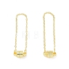 Brass Magnetic Clasp with Cable Safety Chain X-KK-F839-035G-1