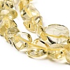 Natural Lemon Quartz Beads Strands G-P568-C01-01-4