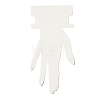 Hand Shaped Cardboard Paper Bracelet Display Cards CDIS-M005-06-2