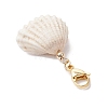 Natural Shell Pendant Decorations HJEW-MZ00171-6