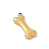 304 Stainless Steel Pendants STAS-F326-01G-2
