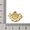 Brass Micro Pave Clear Cubic Zirconia Peacock Connector Charms KK-A296-23G-3