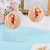 2 Sets 2 Styles Soft Silicone Ear Displays Mould ODIS-HY0001-04B-4