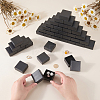 Diamond Textured Paper Finger Ring Packing Boxes CON-WH0085-212A-3