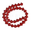 Synthetic Coral Beads Strands CORA-L044-A19-2