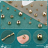  160Pcs 4 Styles Brass Beads KK-PH0005-81-4
