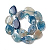 Natural Cherry Blossom Agate Beads Strands G-P319-07-2