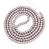 Baking Paint Pearlized Glass Pearl Round Bead Strands HY-Q330-8mm-81-5