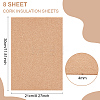 Cork Sheets DIY-WH0430-451A-2