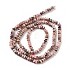 Natural Argentina Rhodonite Beads Strands G-C052-10-01-5