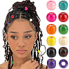 165Pcs 11 Colors Dyed Natural Maple Wood Beads WOOD-PA0001-61B-1