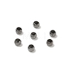 Brass Crimp Beads KK-L019-B-2