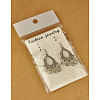 Tibetan Style Chandelier Earrings EJEW-JE00535-2