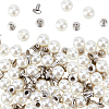100Pcs ABS Imitation Pearl Snap Rivet Butt Screw DIY-GF0013-40-1