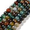Natural Agate Beads Strands G-M437-B01-01D-1
