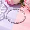 Round Glass Seed Beaded Stretch Bracelets for Women BJEW-JB10417-01-2