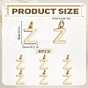 8Pcs Brass Charms KK-LP0001-85Z-2