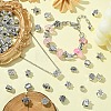 60Pcs 15 Styles Tibetan Style Alloy European Beads FIND-YW0005-07-6