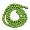 Opaque Glass Beads Strands GLAA-G125-01C-04-2