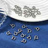 SHEGRACE Brass Spring Ring Clasps XGRPCN623-017P-4
