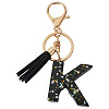 1Pc Resin Letter Keychains KEYC-TADJ0001-09K-1
