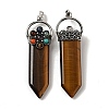 Natural & Synthetic Gemstone Big Pendants G-G860-01AS-3