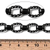 304 Stainless Steel Twist Oval Link Chains CHS-Z007-10B-2