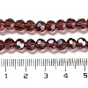 Transparent Glass Beads EGLA-A035-T6mm-B13-4