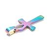 Easter Theme Ion Plating(IP) 304 Stainless Steel Pendants X-STAS-L216-41M-3