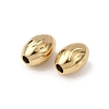 Textured 304 Stainless Steel Beads STAS-I358-11G-01-2