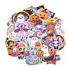 50Pcs Halloween Paper Self-Adhesive Picture Stickers STIC-C010-28-2